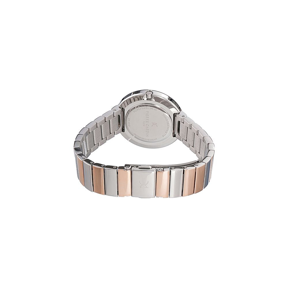 Montre habillée Pierre Cardin multicolore en acier inoxydable