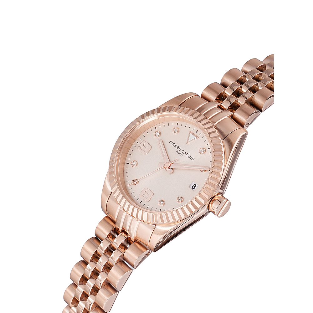 Montre habillée Pierre Cardin multicolore en acier inoxydable