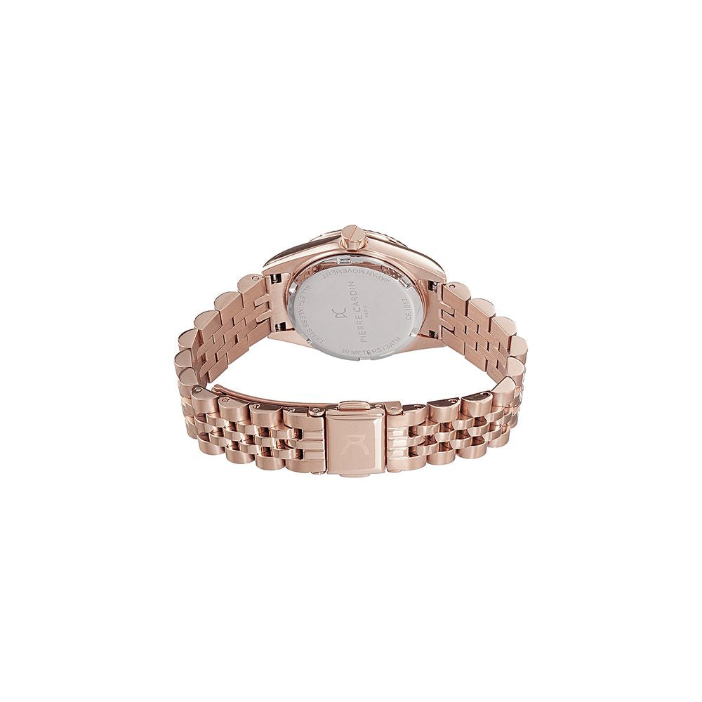 Montre habillée Pierre Cardin multicolore en acier inoxydable