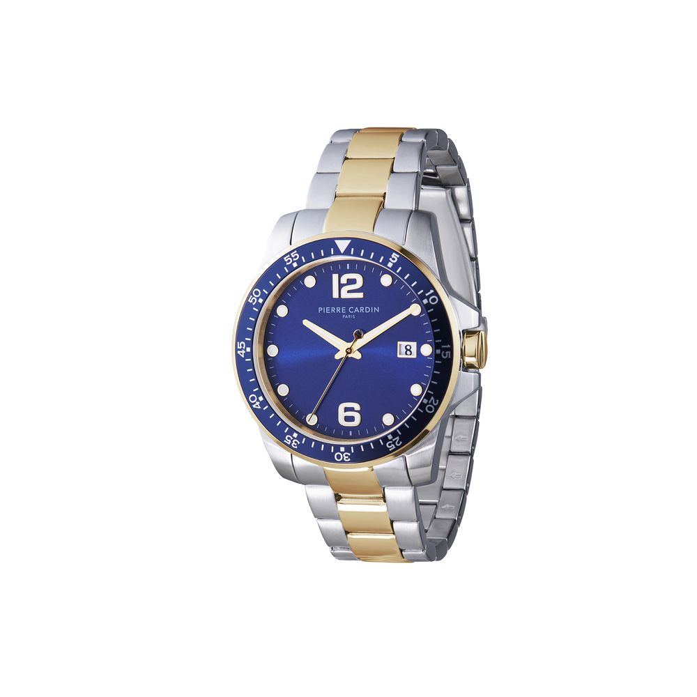 Montre habillée Pierre Cardin multicolore en acier inoxydable