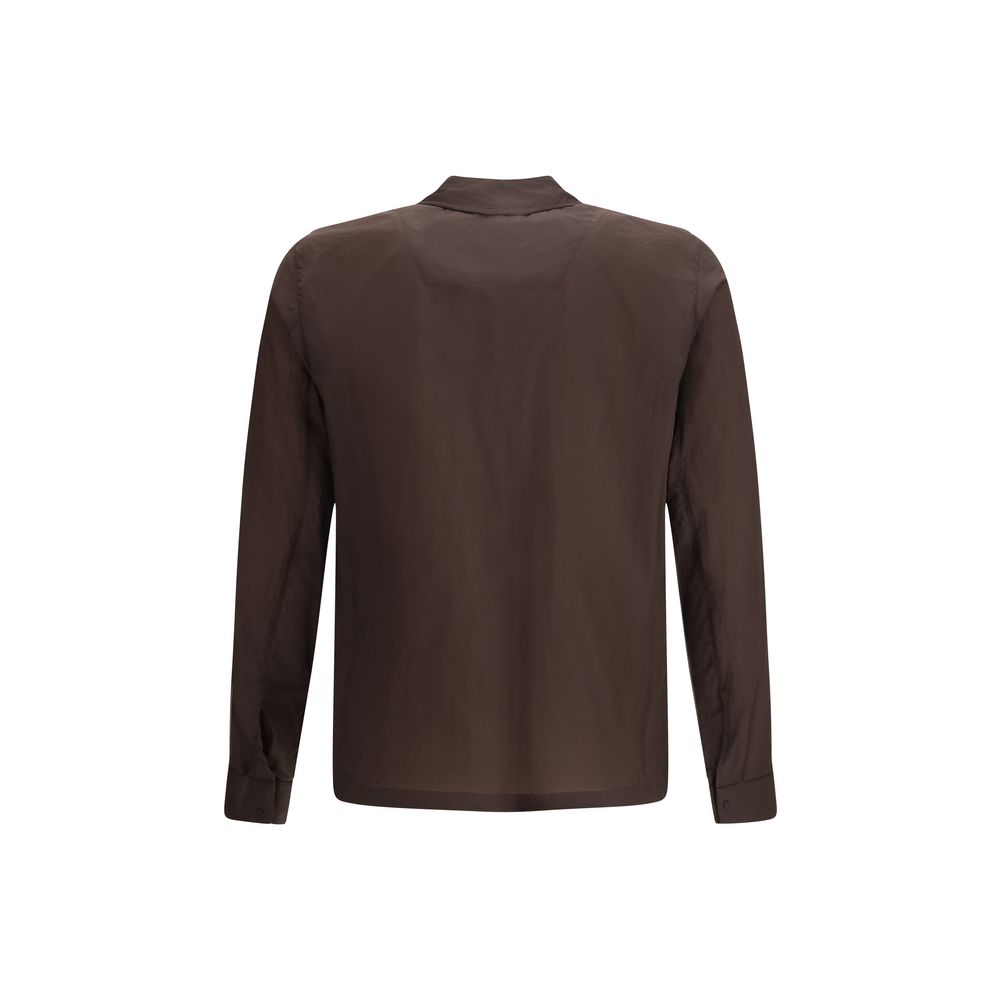 Chemise Herno marron en polyamide