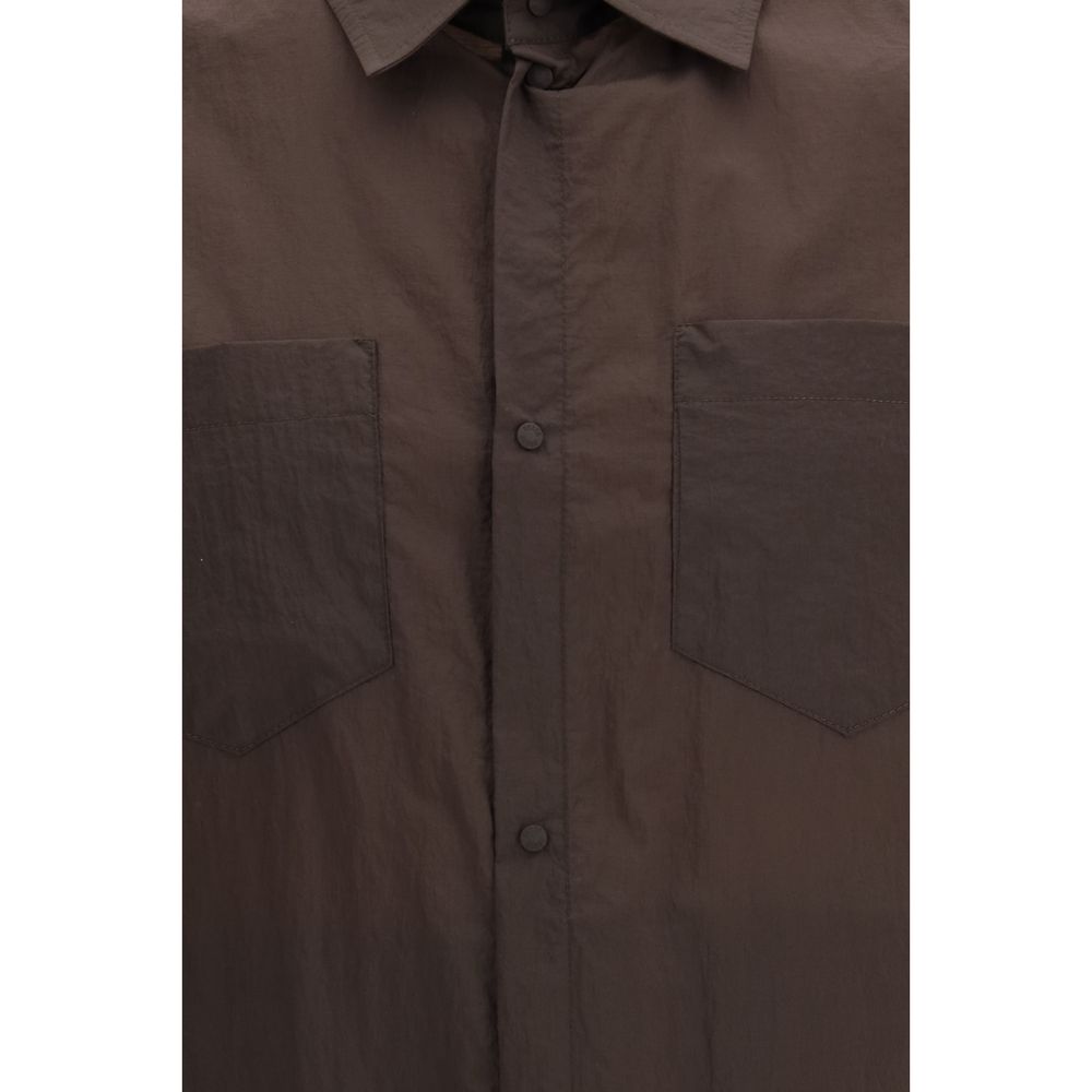 Chemise Herno marron en polyamide