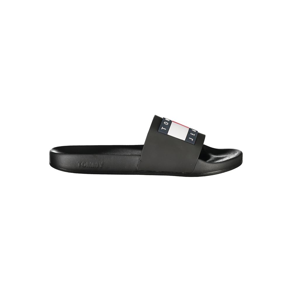 Claques homme en polyuréthane noir Tommy Hilfiger