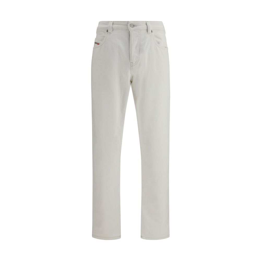 Jeans slim Diesel en coton blanc