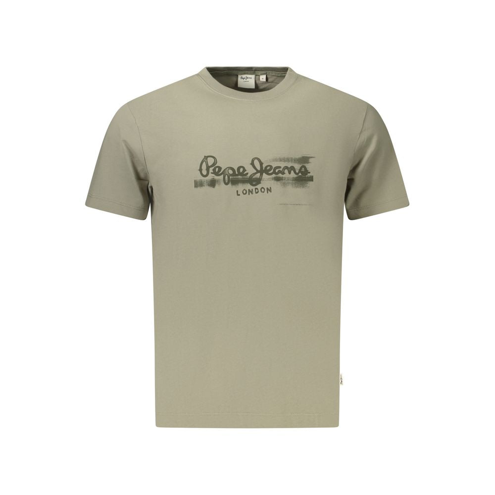 T-shirt Pepe Jeans en coton vert pour homme