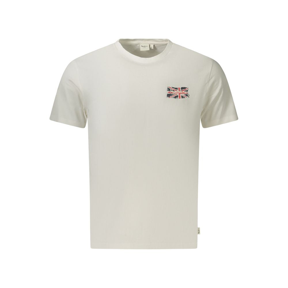 T-shirt Pepe Jeans en coton blanc pour homme