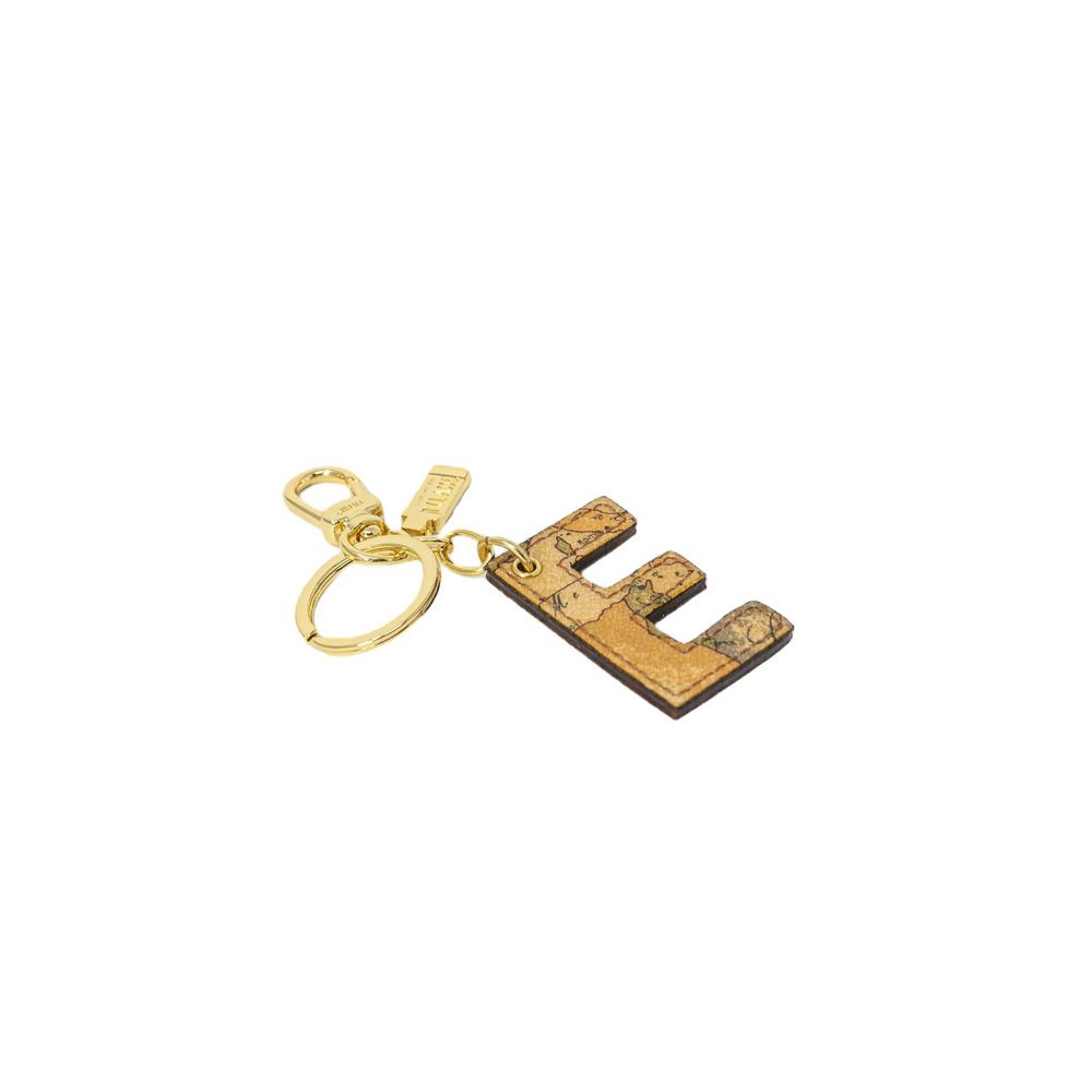 Porte-clés en cuir beige Alviero Martini Prima Classe