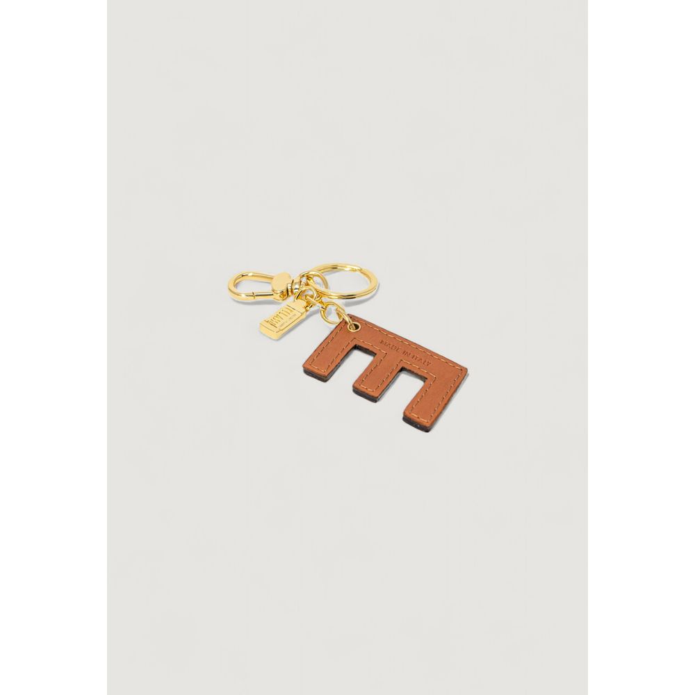 Porte-clés en cuir beige Alviero Martini Prima Classe