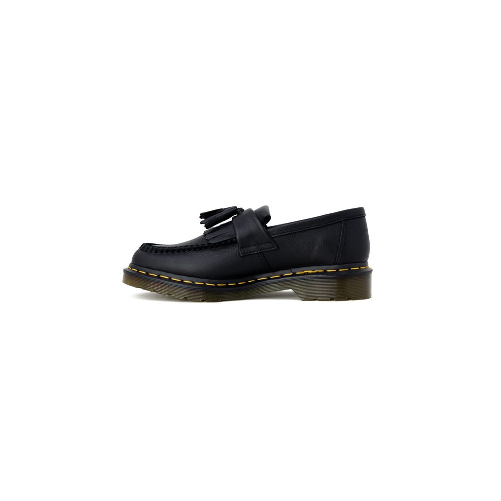 Escarpins plateforme en cuir noir Dr. Martens