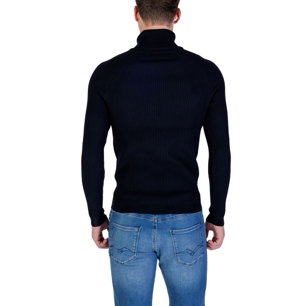 Col roulé Antony Morato bleu en viscose