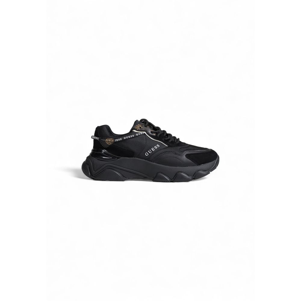 Baskets Chunky en Polyéthylène Noir Guess