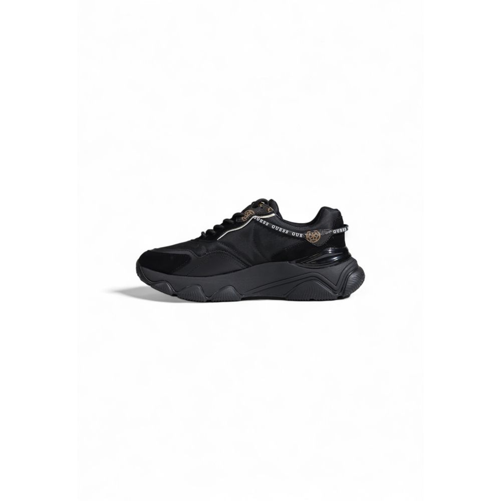 Baskets Chunky en Polyéthylène Noir Guess