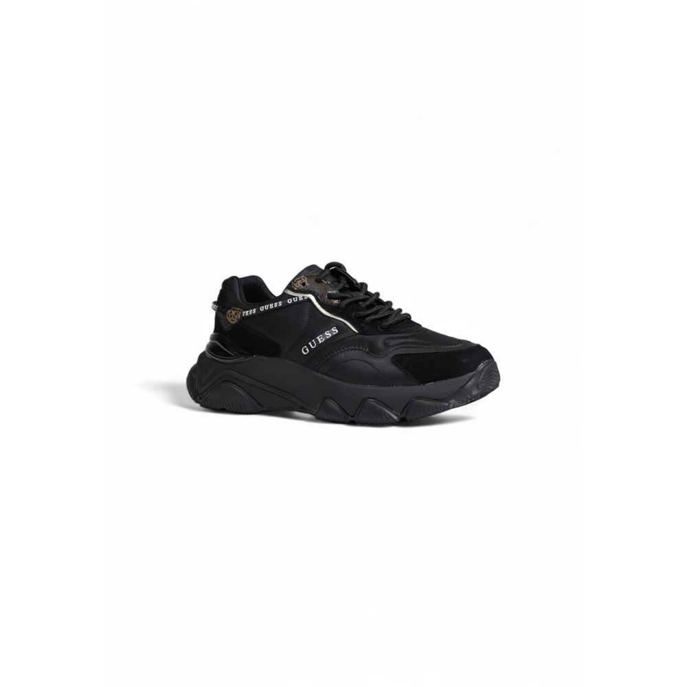 Baskets Chunky en Polyéthylène Noir Guess