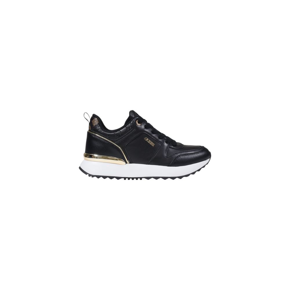 Baskets basses Guess en polyéthylène noir