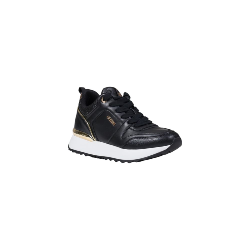 Baskets basses Guess en polyéthylène noir