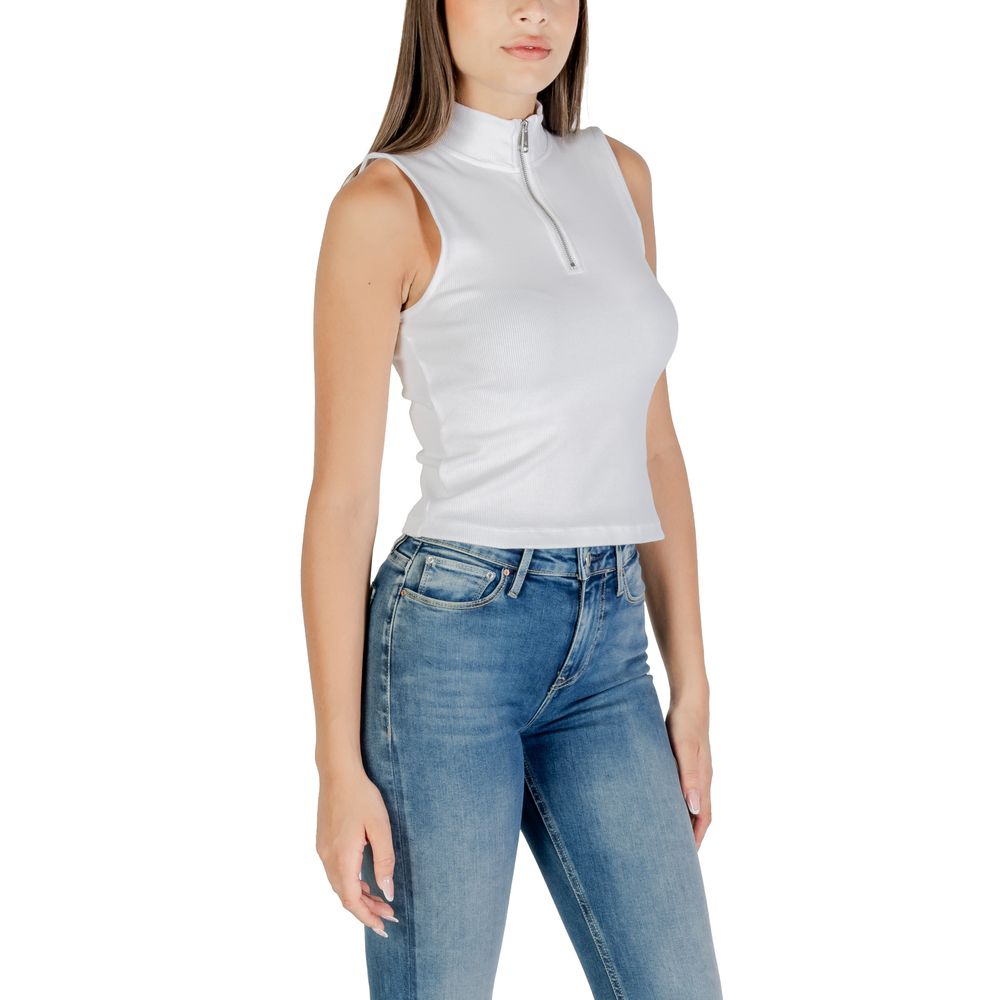 Haut blanc en coton Calvin Klein Jeans