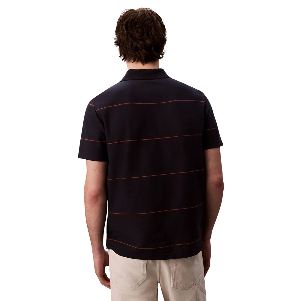 Polo Calvin Klein Jeans en coton bleu