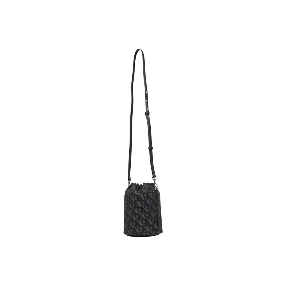 Sac à main Calvin Klein en polyester recyclé noir