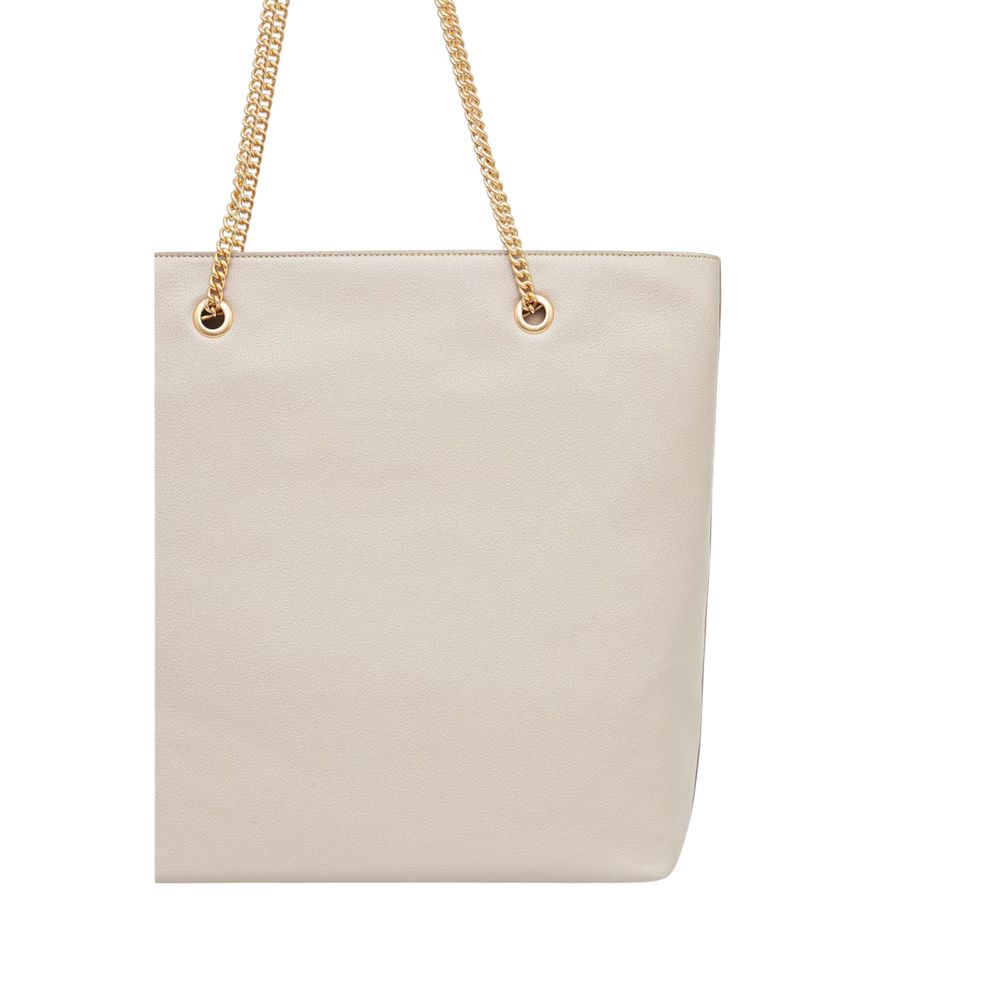 Sac à main en polyéthylène beige Calvin Klein