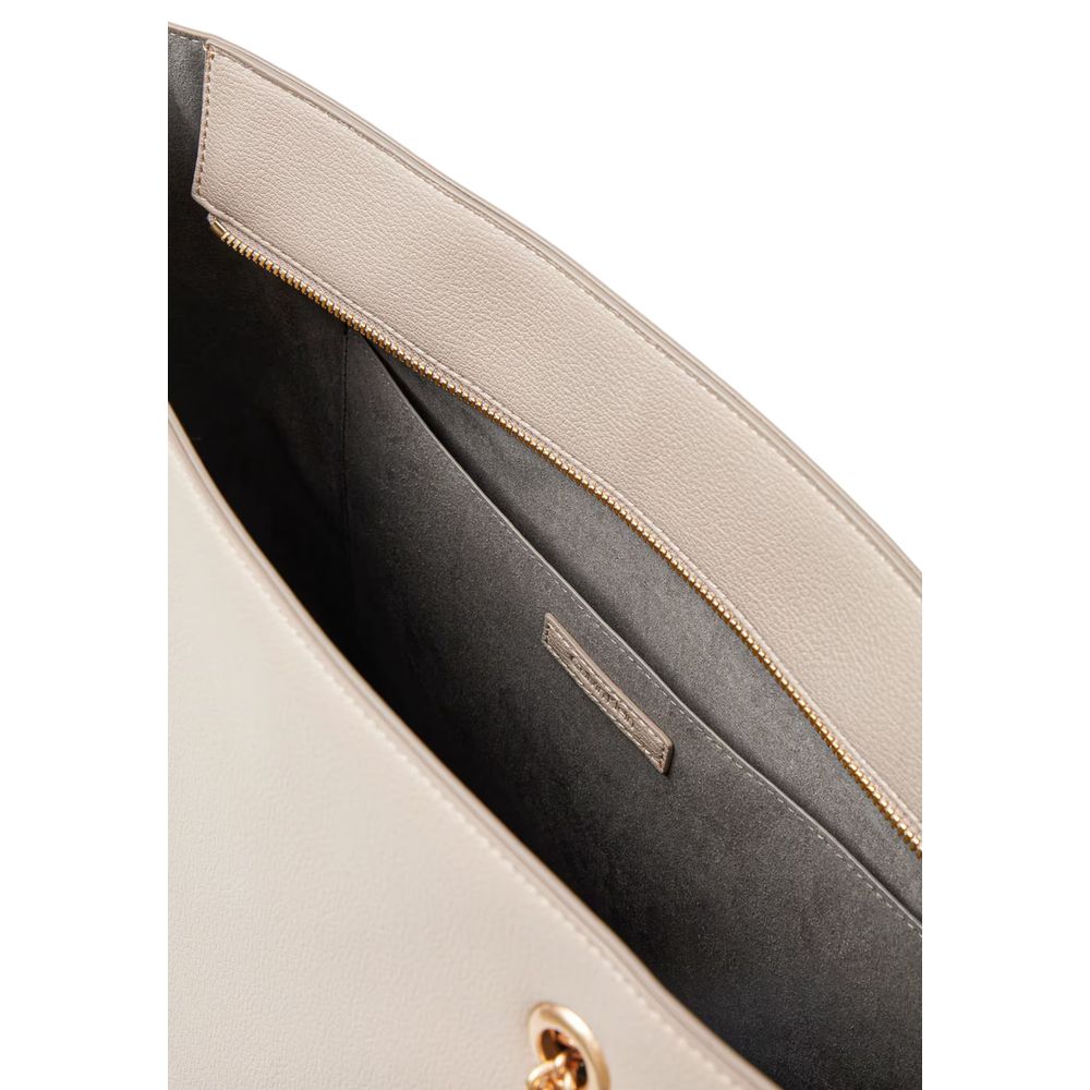 Sac à main en polyéthylène beige Calvin Klein
