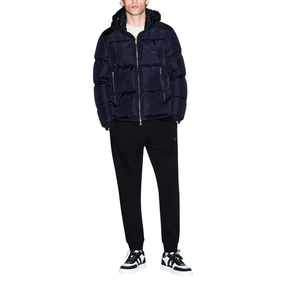 Pantalon de jogging Armani Exchange noir en coton (pantalon d'entraînement)