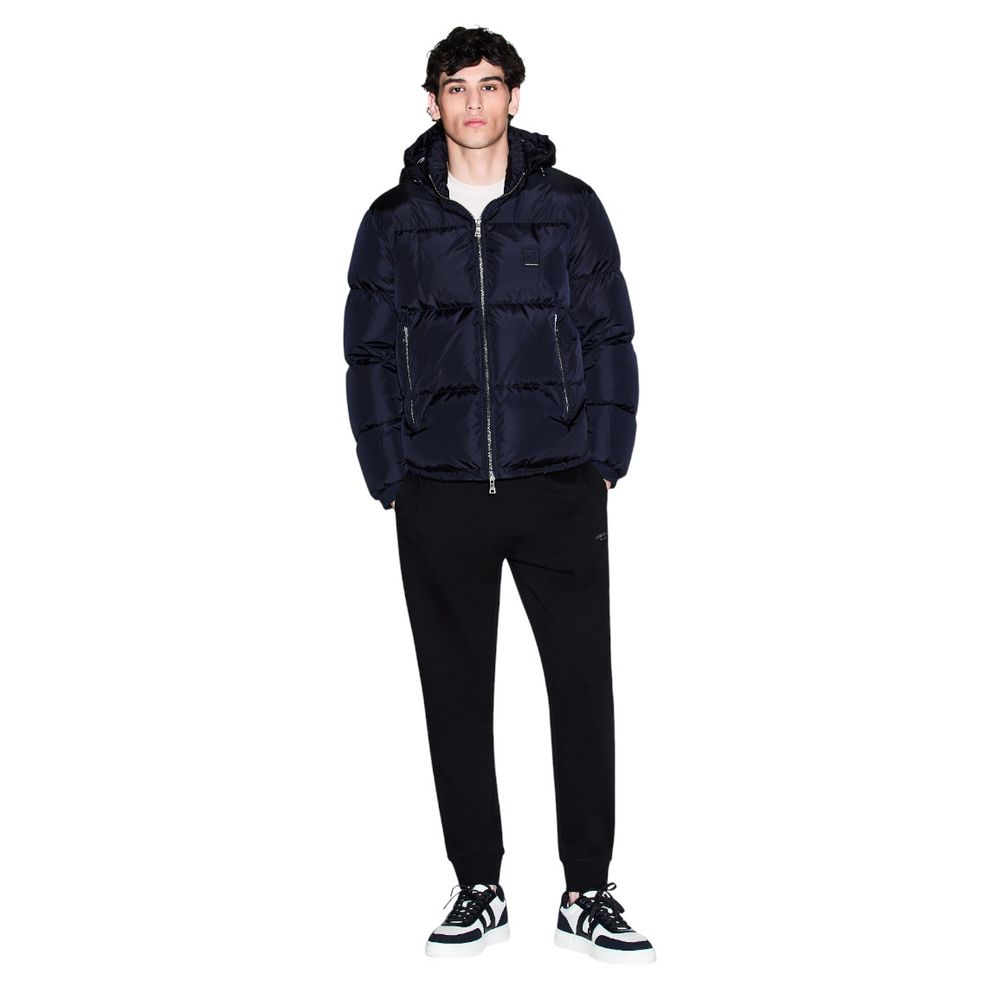 Pantalon de jogging Armani Exchange noir en coton (pantalon d'entraînement)