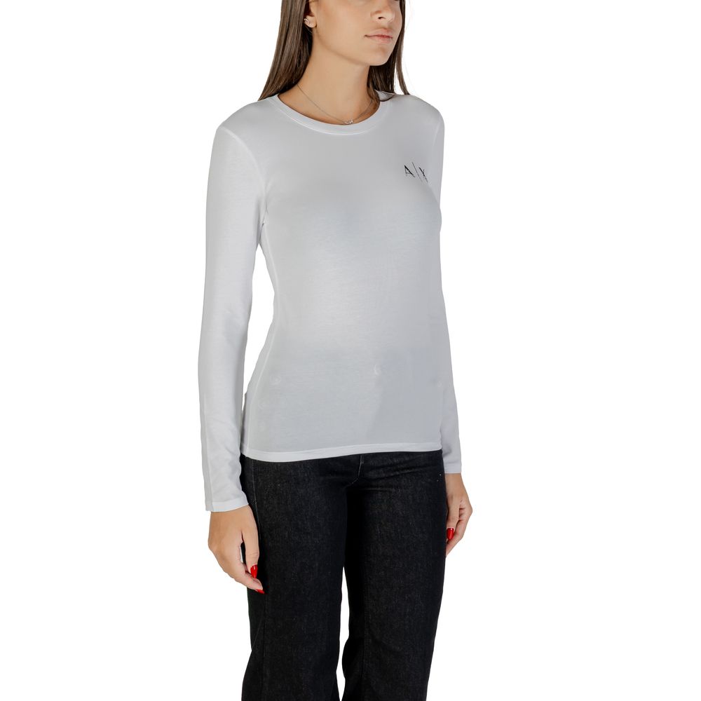 T-shirt en coton blanc Armani Exchange