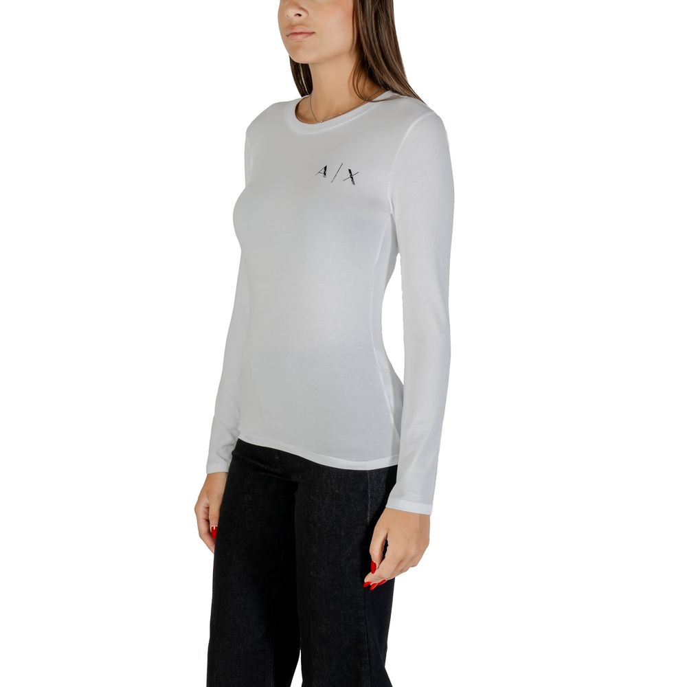 T-shirt en coton blanc Armani Exchange