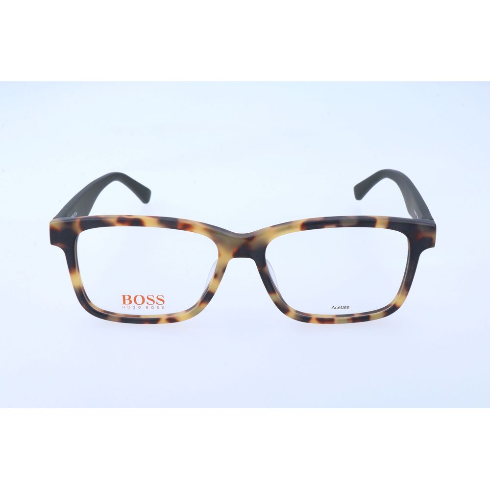 Lunettes (monture) Hugo Boss marron en acétate