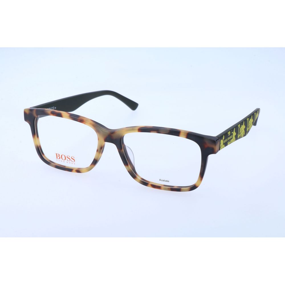 Lunettes (monture) Hugo Boss marron en acétate