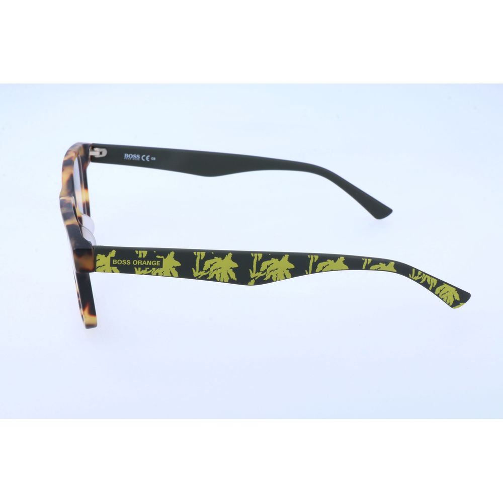 Lunettes (monture) Hugo Boss marron en acétate