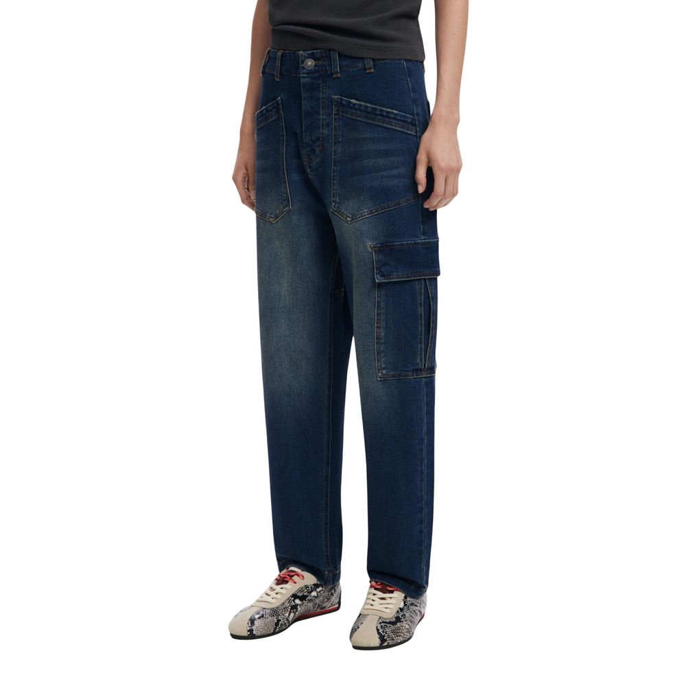 Jean Boyfriend en Coton Bleu Desigual
