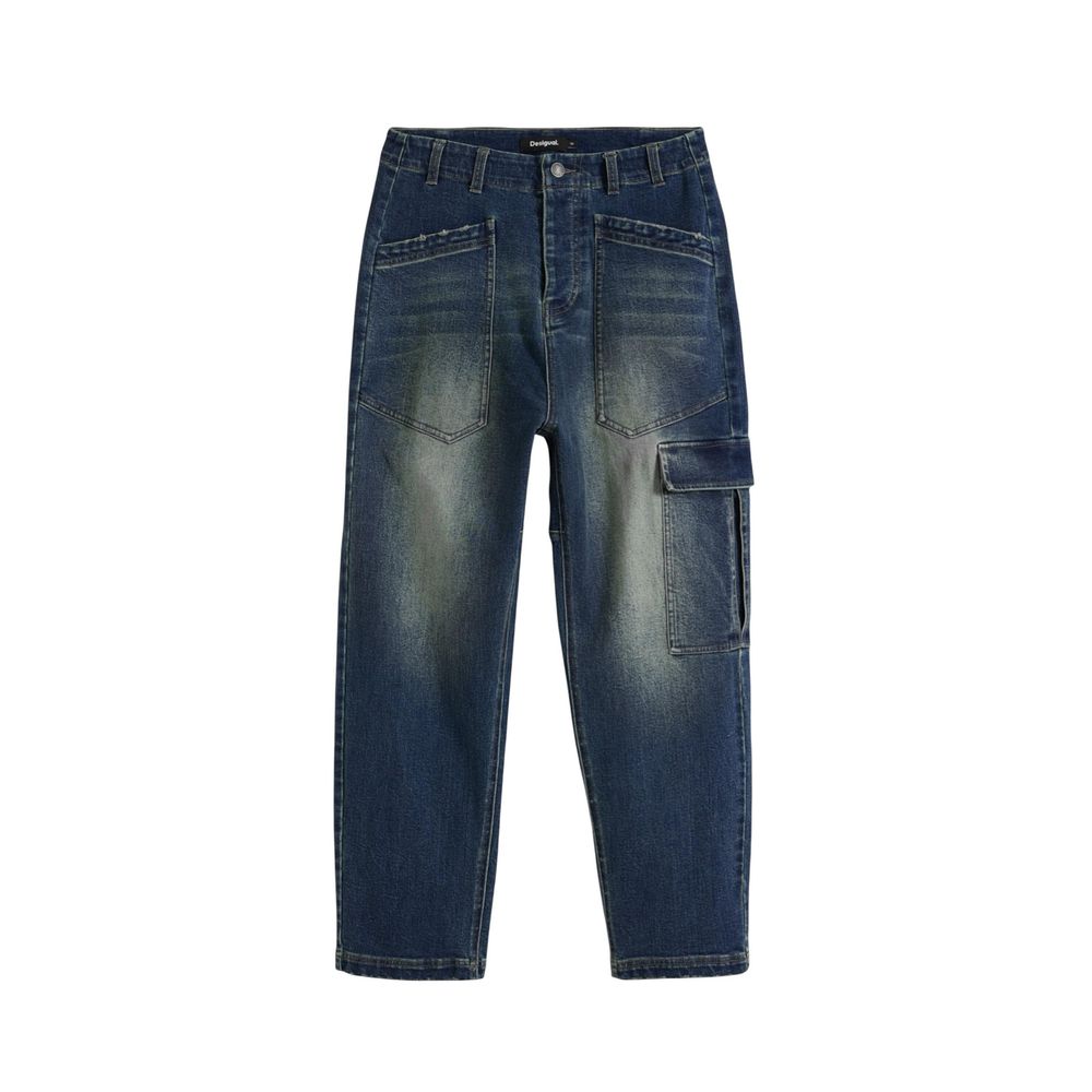 Jean Boyfriend en Coton Bleu Desigual