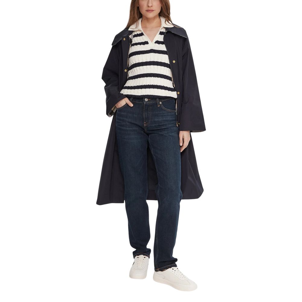 Jean mom Tommy Hilfiger en coton recyclé bleu