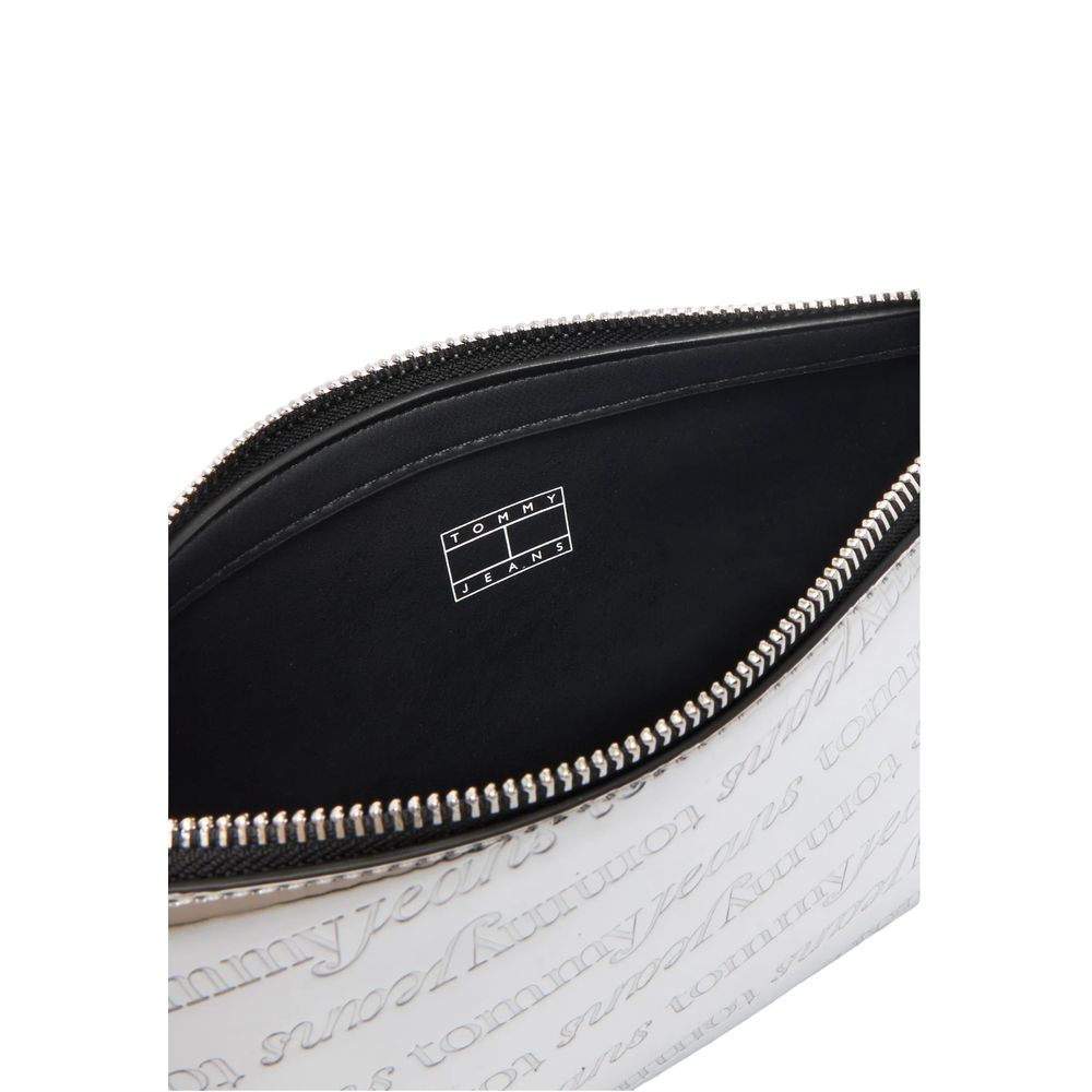 Sac à main Tommy Hilfiger Jeans en polyéthylène argenté