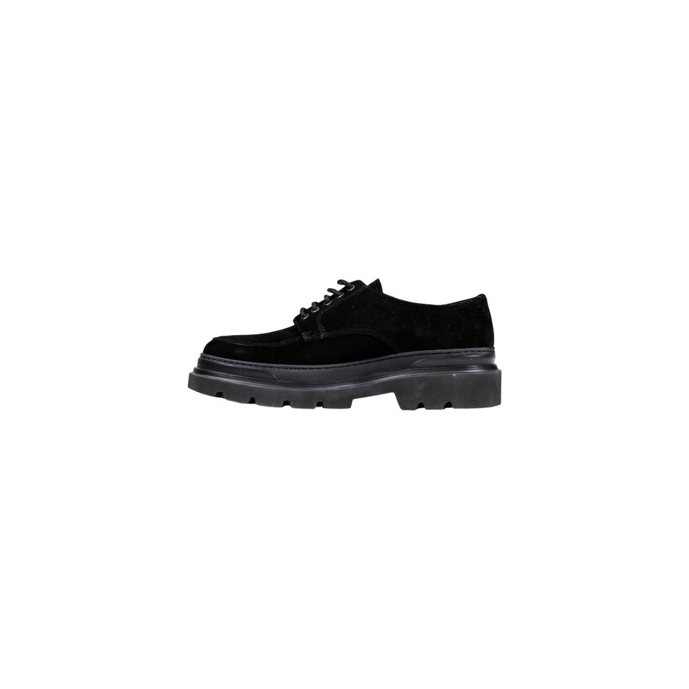 Antony Morato Black Leather Oxfords And Derbies