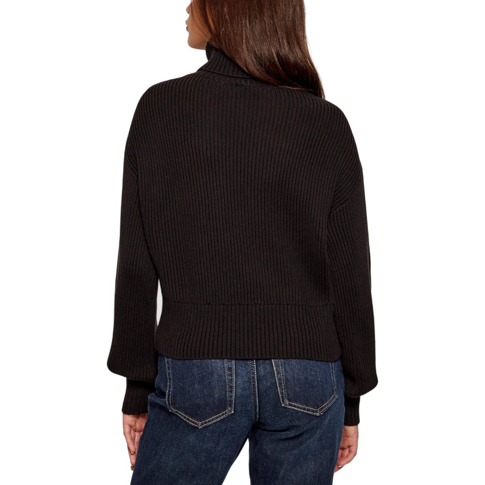 Sweat-shirt en coton noir Calvin Klein Jeans