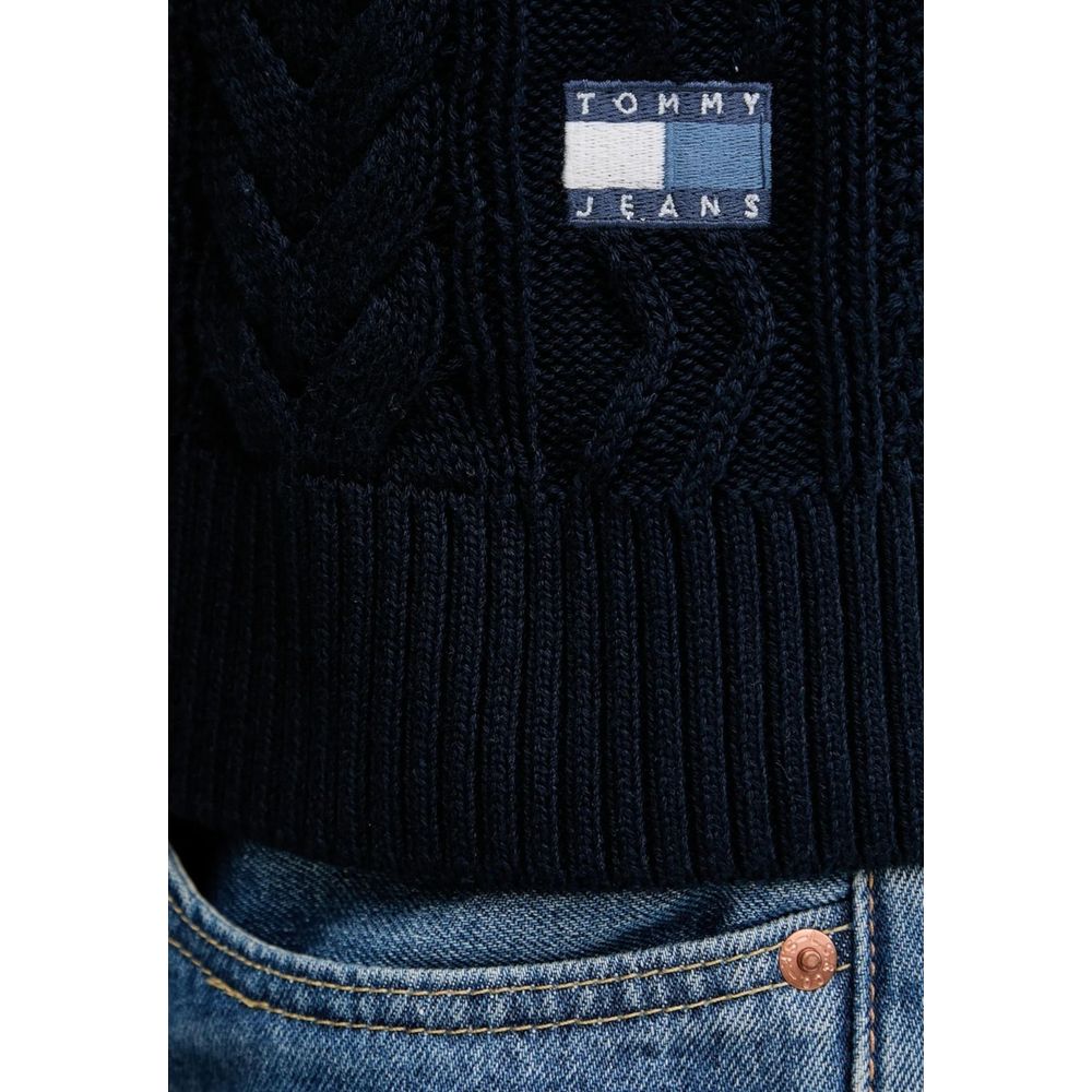 Sweat-shirt Tommy Hilfiger Jeans en coton recyclé bleu