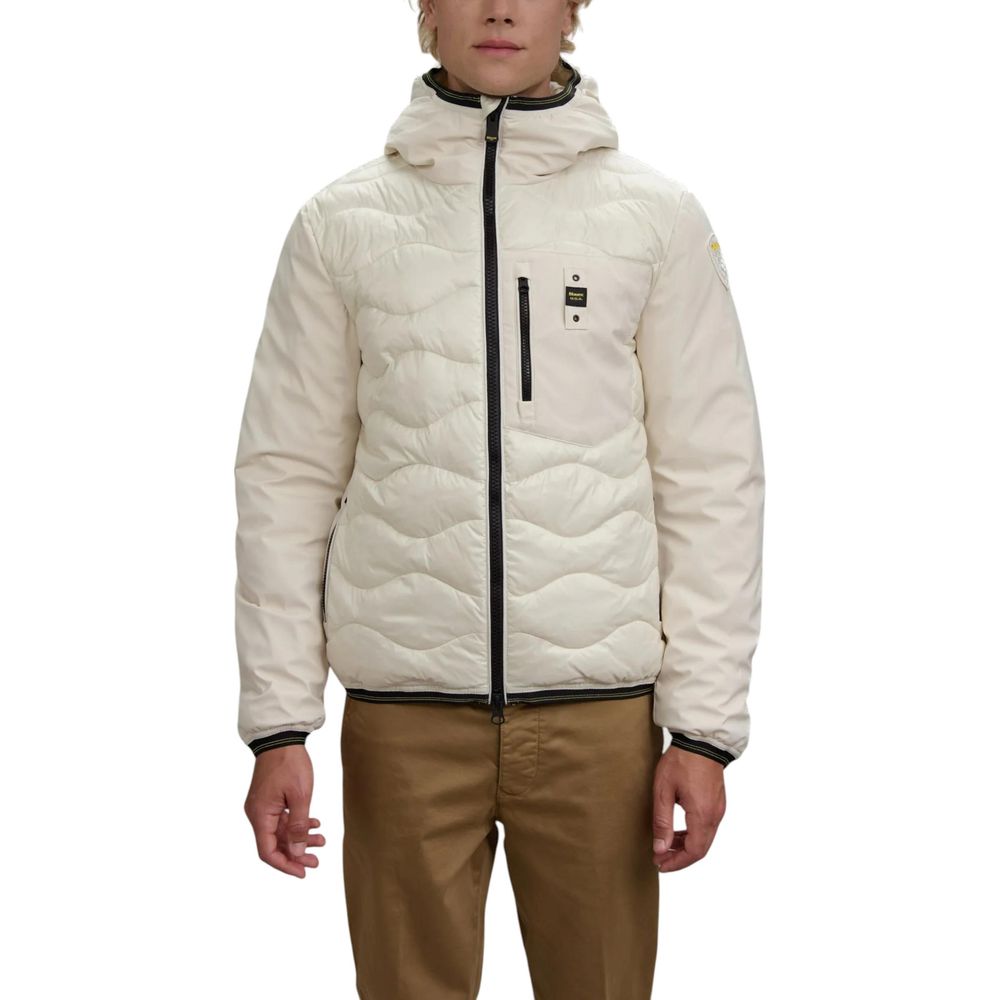 Blouson Blauer en polyamide blanc