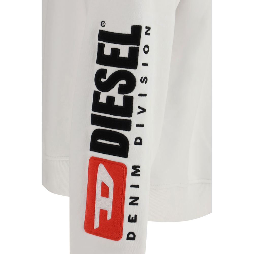 Sweat-shirt Diesel en coton blanc