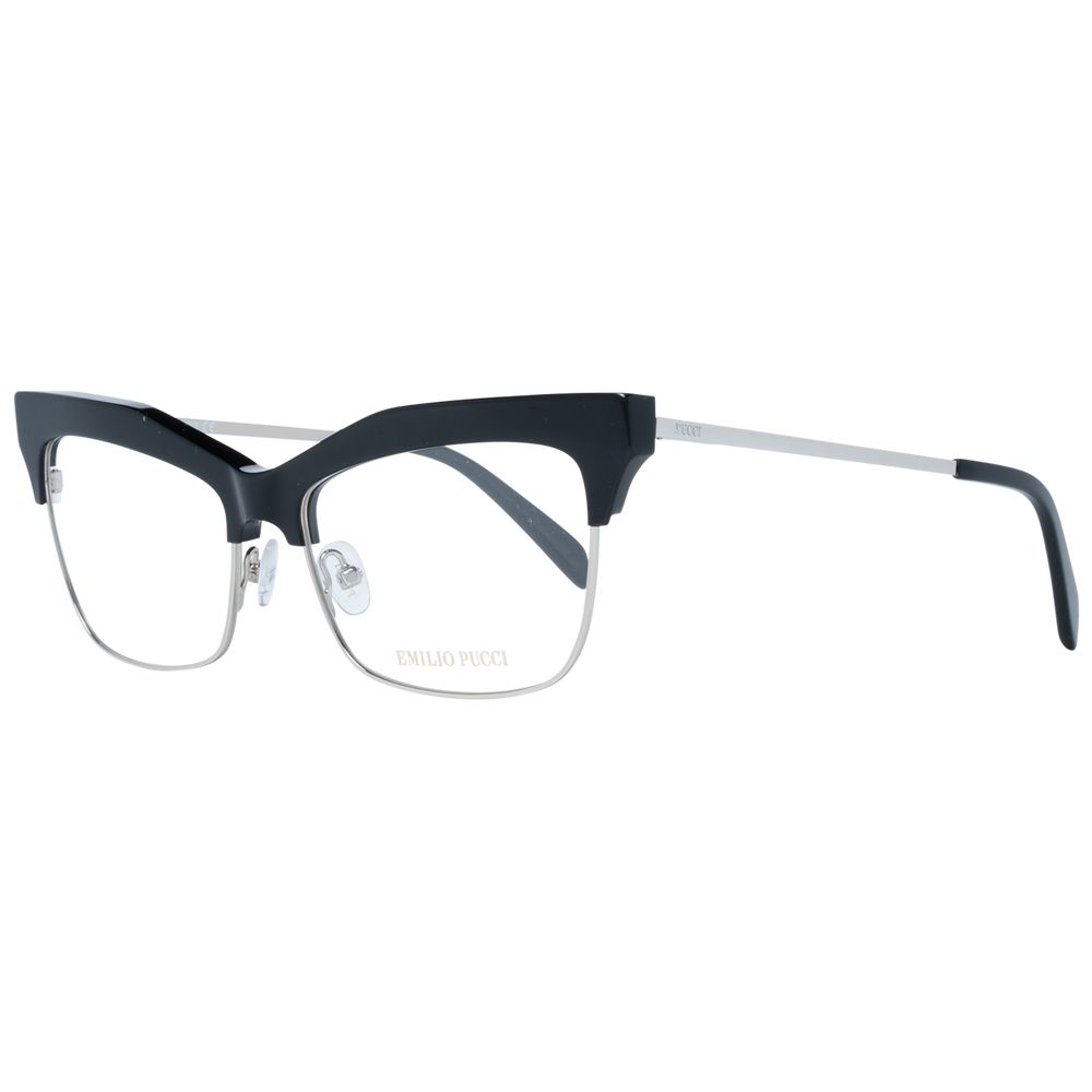 Lunettes Emilio Pucci en métal noir et plastique (Monture)