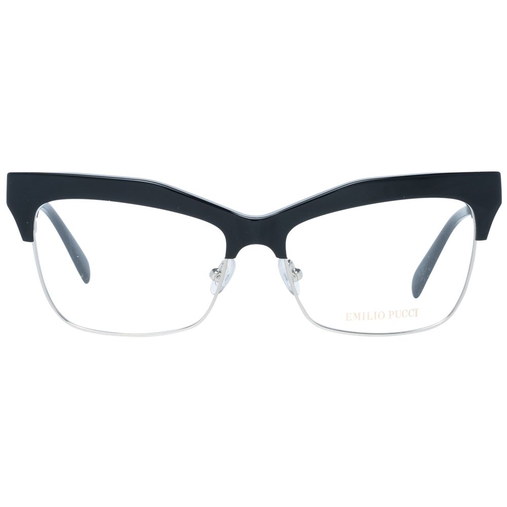 Lunettes Emilio Pucci en métal noir et plastique (Monture)