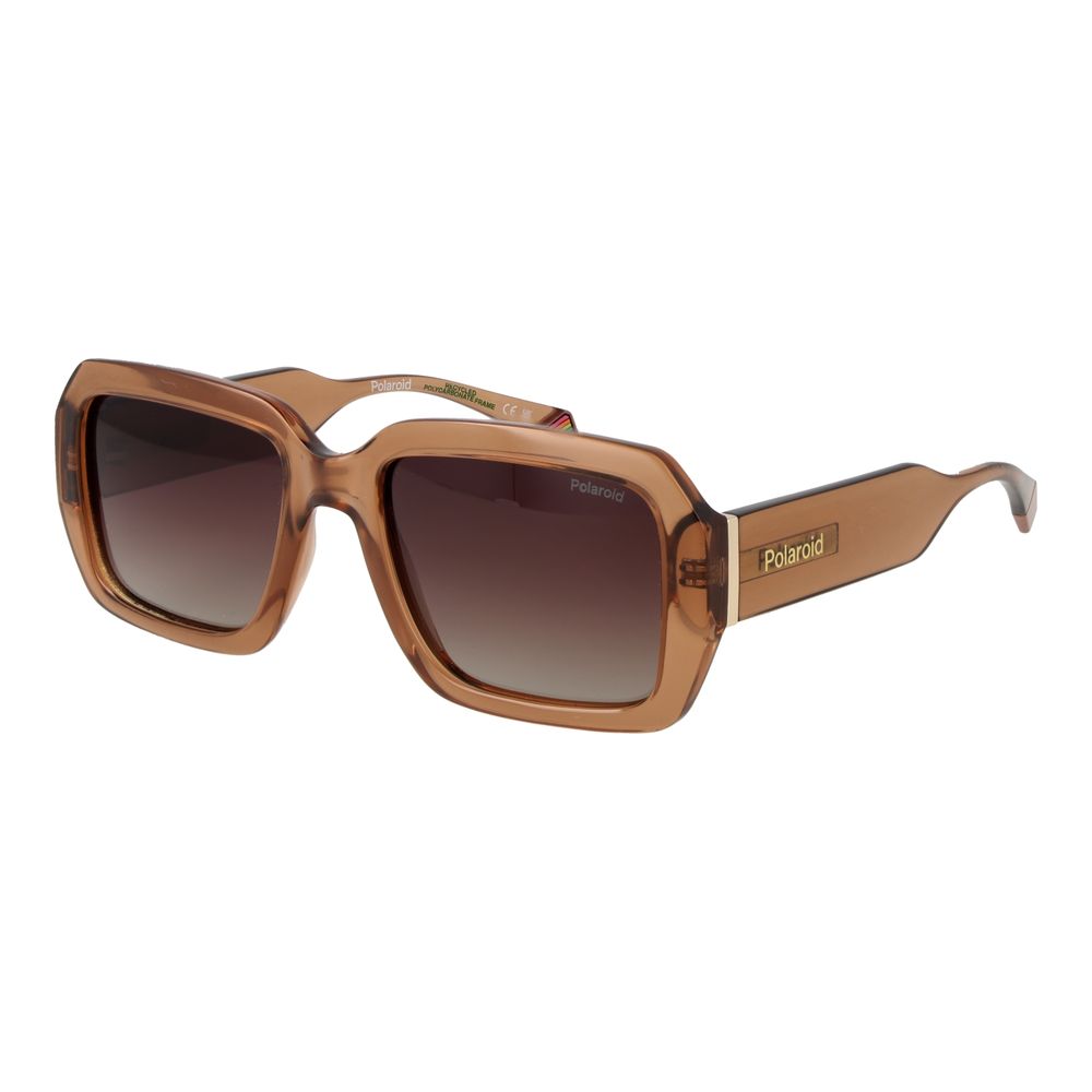 Lunettes de soleil Polaroid en polycarbonate marron
