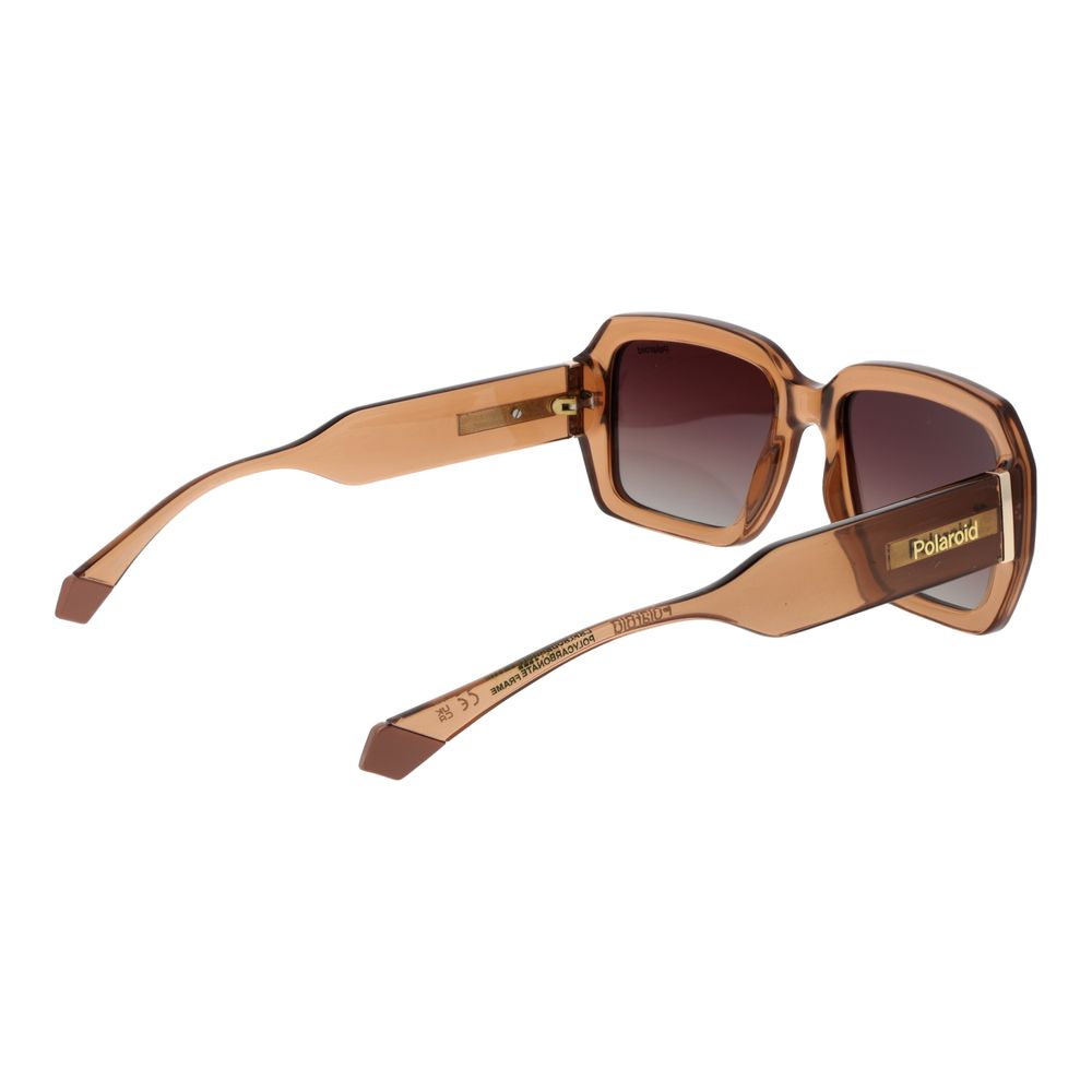 Lunettes de soleil Polaroid en polycarbonate marron