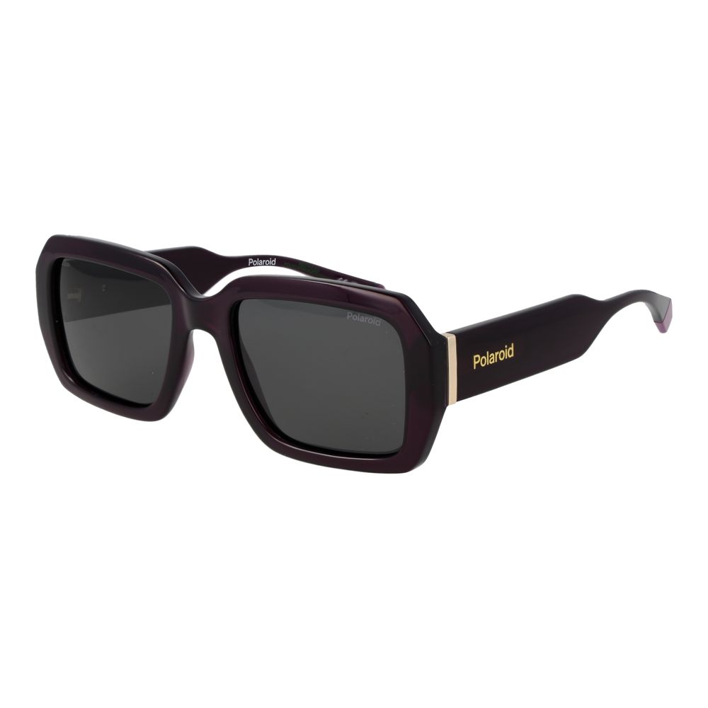 Lunettes de soleil en plastique violet Polaroid