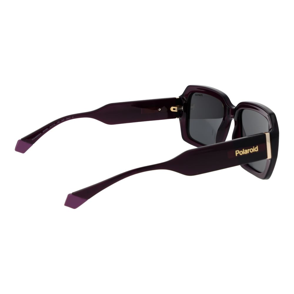 Lunettes de soleil en plastique violet Polaroid