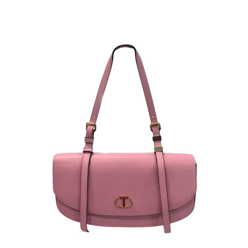 Sac à bandoulière Twinset en PU rose pour femme