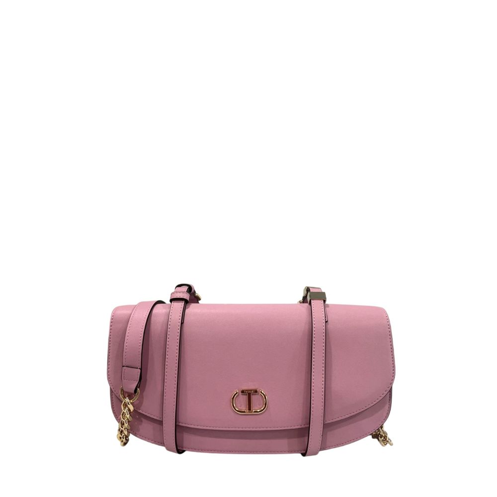 Sac à bandoulière Twinset en PU rose pour femme