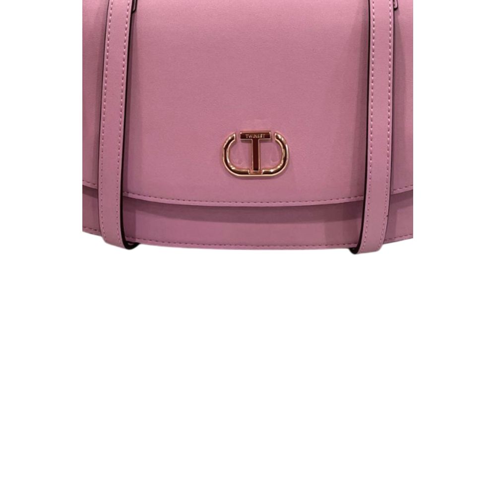 Sac à bandoulière Twinset en PU rose pour femme