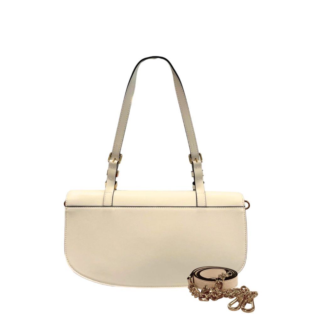 Sac à bandoulière Twinset en PU blanc pour femme